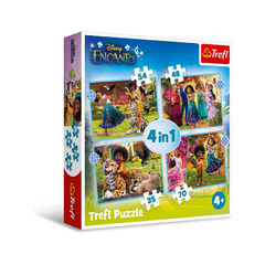 Trefl 4-in-1 Magical Encanto  Puzzle - 35-70 Pcs | 34615