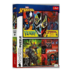 Trefl 2-in-1 Marvel Spiderman VS Venom Puzzle - 200 Pcs | 13314
