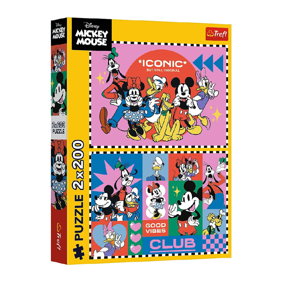 Trefl 2-in-1 Mickey Time with Friends Puzzle - 200 Pcs | 13319