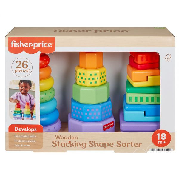 Fisher‑Price Stacking Shape Sorter | MTFPHXT76