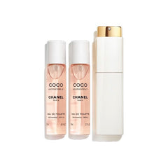 CHANEL Coco Mademoiselle Eau de Toilette Twist and Spray 3x20ML
