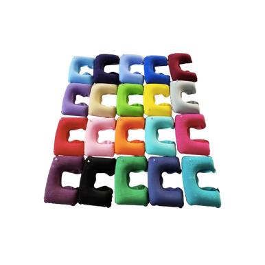 Inflatable C-Shaped Neck Pillow - Multi-Color Travel Pillow for Comfort (1 Piece) | 584-11