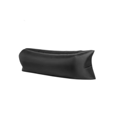 Inflatable Air Lounger - Black Portable Outdoor Sofa | 585-36