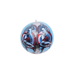Inflatable Captain America Beach Ball - Superhero Pool Toy for Kids | 583-46