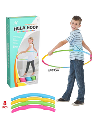 DIY Assemble Hula Hoop for Kids - 8 Pieces, 83cm | 128-1