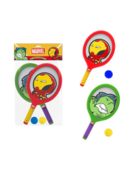 Marvel Avengers Kids Paddle Ball Racket Set with 2 Balls | EOMS007-10A