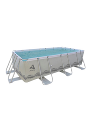 Jilong Avenli Steel Frame Rectangular Pool Set with Filter Pump & Ladder - 400×200×99cm | 17445EU