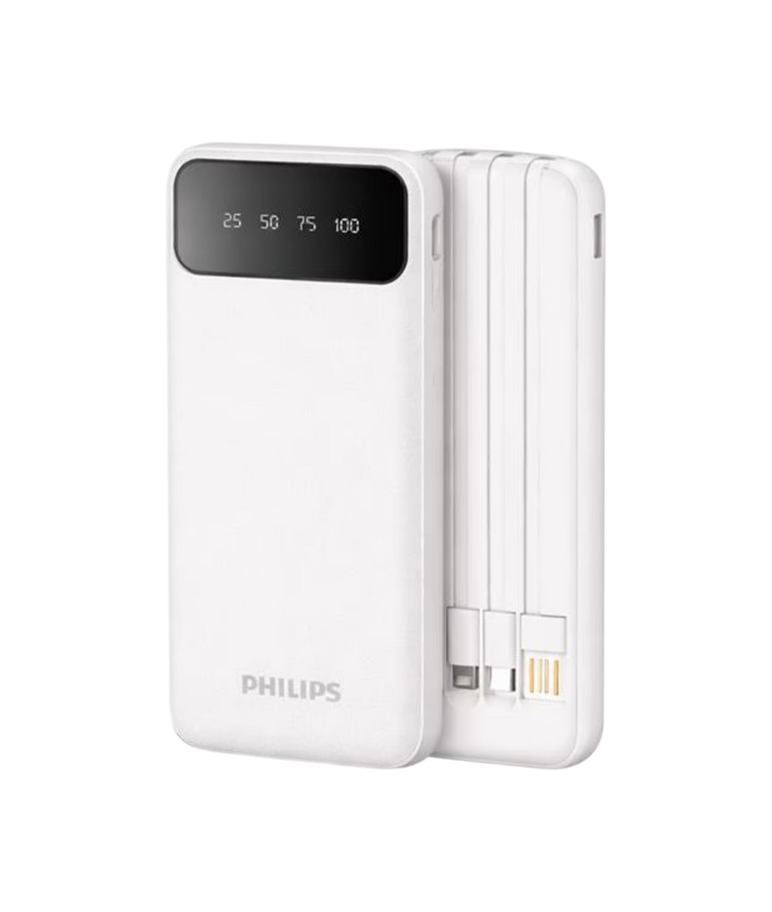 Philips Power Bank 10,000mAh - White | DLP7710NW/70