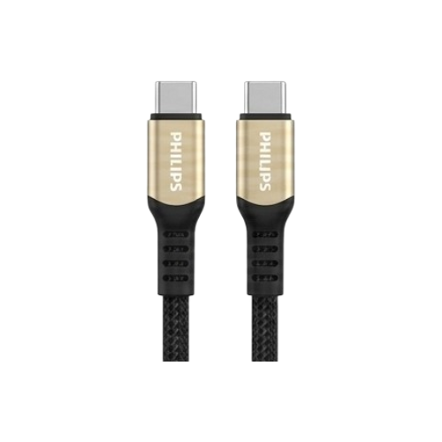 Philips USB-C to USB-C Cable 60W 1m - Black | DLC5001CB/70