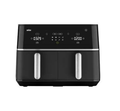 Braun TwinCook 5 Dual Basket Air Fryer - Black | TD30IBK