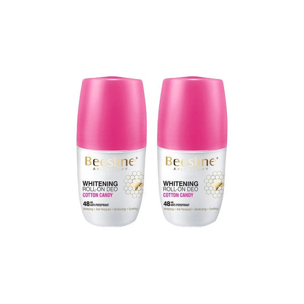 Beesline Coffret Whitening Roll-On Deo Cotton Candy 1+1