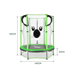 Trampoline 55" Koala with Safety Net - Green/Black | SFT-5