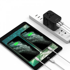 WIWU Universal Adapter UA-303 Black | UA-303-BLK