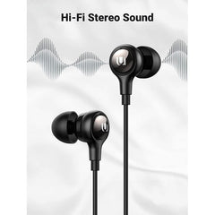 UGREEN USB-C Earphone with Microphone and Volume Control, Noise Isolation,Black | 30638