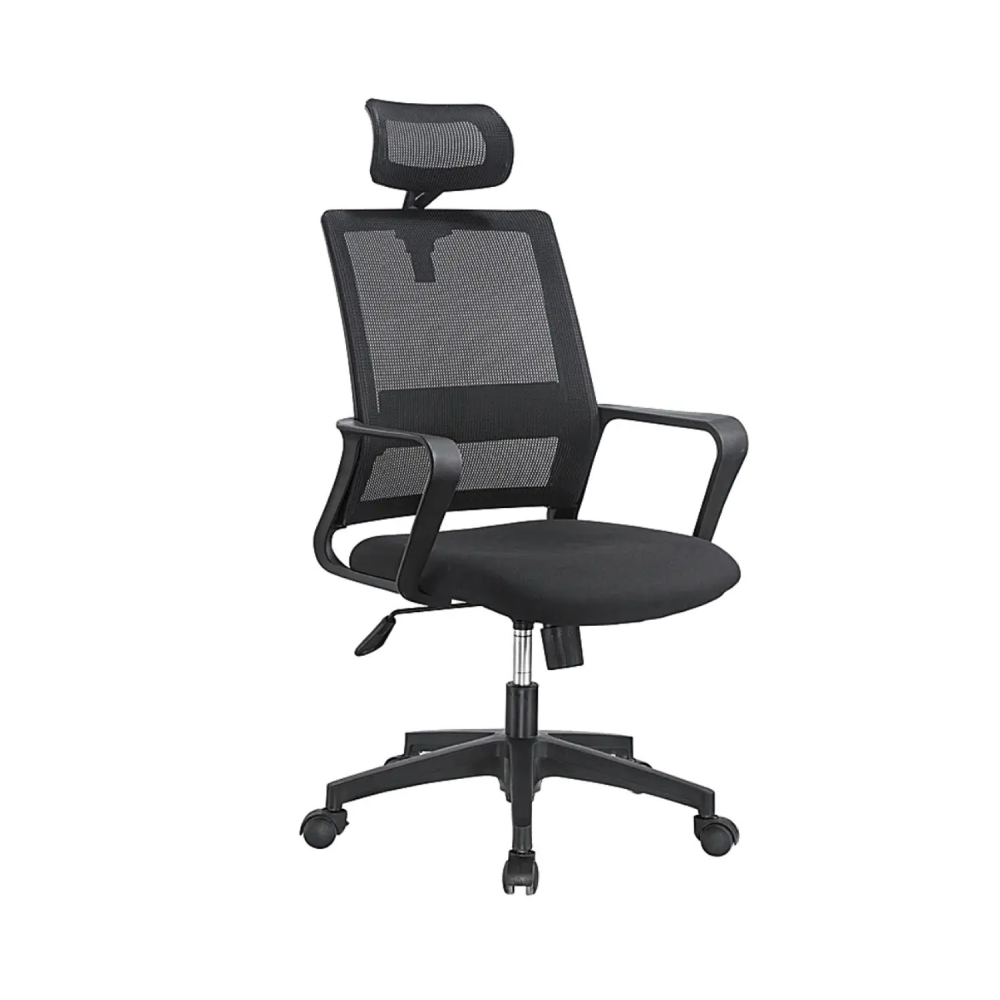 Valencia High-Back Chair, Black Mesh | XG-105A (115)