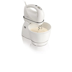 Philips Stand Mixer - 400W, 3 Speeds + Turbo, White | HR1565