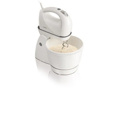 Philips Stand Mixer - 400W, 3 Speeds + Turbo, White | HR1565