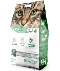 Mr. Cat La Zero Bentonite Unscented Clumping Cat Litter 400% Absorption