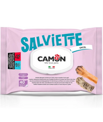 Camon Salviette Excel Scent Cleansing Pet Wipes 40 Sheets | LA020