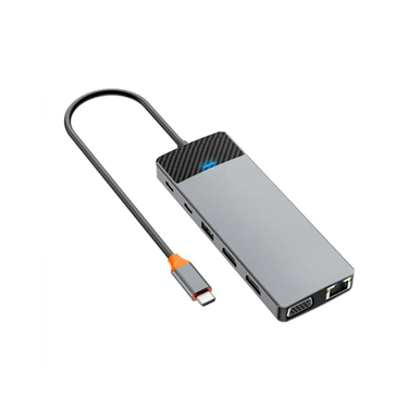 WIWU Linker 12-in-1 USB-C HUB - Grey | A12