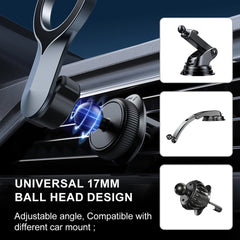 WIWU Lotto Vehicle Magnetic Suction Bracket CH50 Gray | CH50-GY