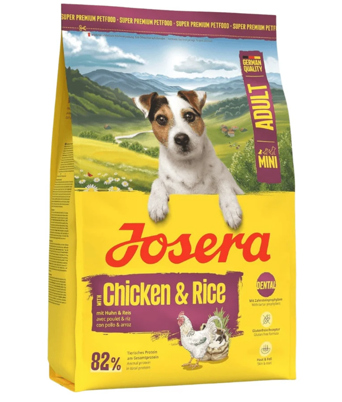 Josera Miniwell Poultry & Rice Small Breed Dog Food 4.5kg