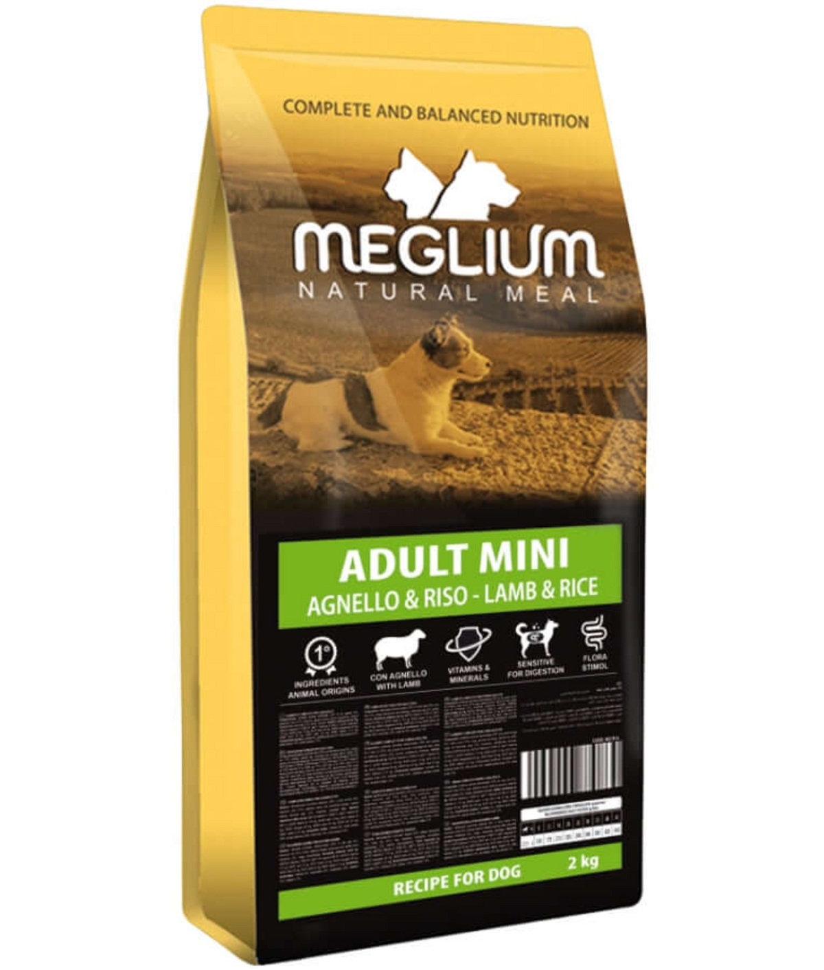 Meglium Dog Adult Mini Dry Dog Food 2kg