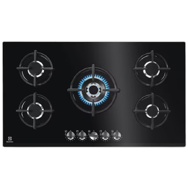 Electrolux UltimateTaste 700 built-in gas hob with 5 cooking zones | KGG95376K