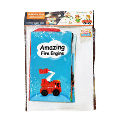 Amazing Fire Engine Baby 3D Cloth Book | HF-A004-K