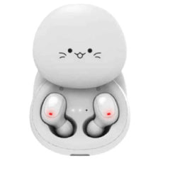 Porodo Soundtec Kids Wireless Earbuds ,White |PD-STWLEP005-WH