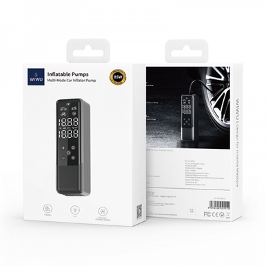 WIWU Car Air Pump Wi-Ai001 Black | AI001-BLK