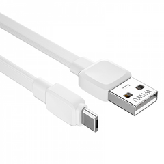WIWU Bravo Series Cable 2.4A Wi-C003 A-M USB A to Micro White | WI-C003-WT