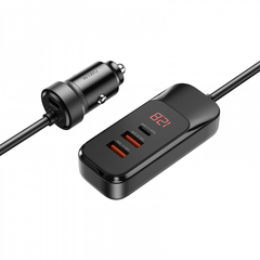 WIWU 120W Car charger Wi-QC015 - Black | WI-QC015-BLK
