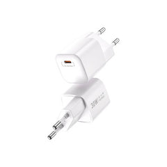 WIWU Wi-U006 30W PD fast Charger/ EU Plug White | WI-U006-WT