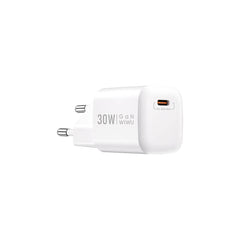 WIWU Wi-U006 30W PD fast Charger/ EU Plug White | WI-U006-WT