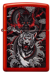 Zippo Dragon Tiger Design Windproof Lighter | 48933