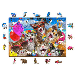 Puzzle W RS: Cat Party L 505 | 479111