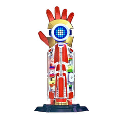 MG Iron Man Infinity Glove Building Blocks Set 900+ Pieces with Lights | 75010