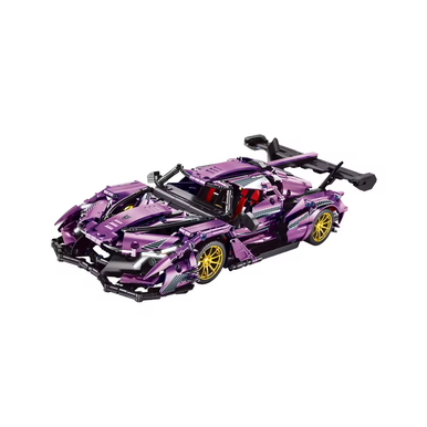 MJI, Creative LEGO-style construction sets, 1266PCS Master Series Speed Super Racing Technic Car Building Block | MJI-8619