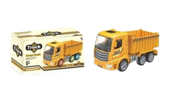 Kids Friction-Powered Dump Truck - Yellow | YF3077B