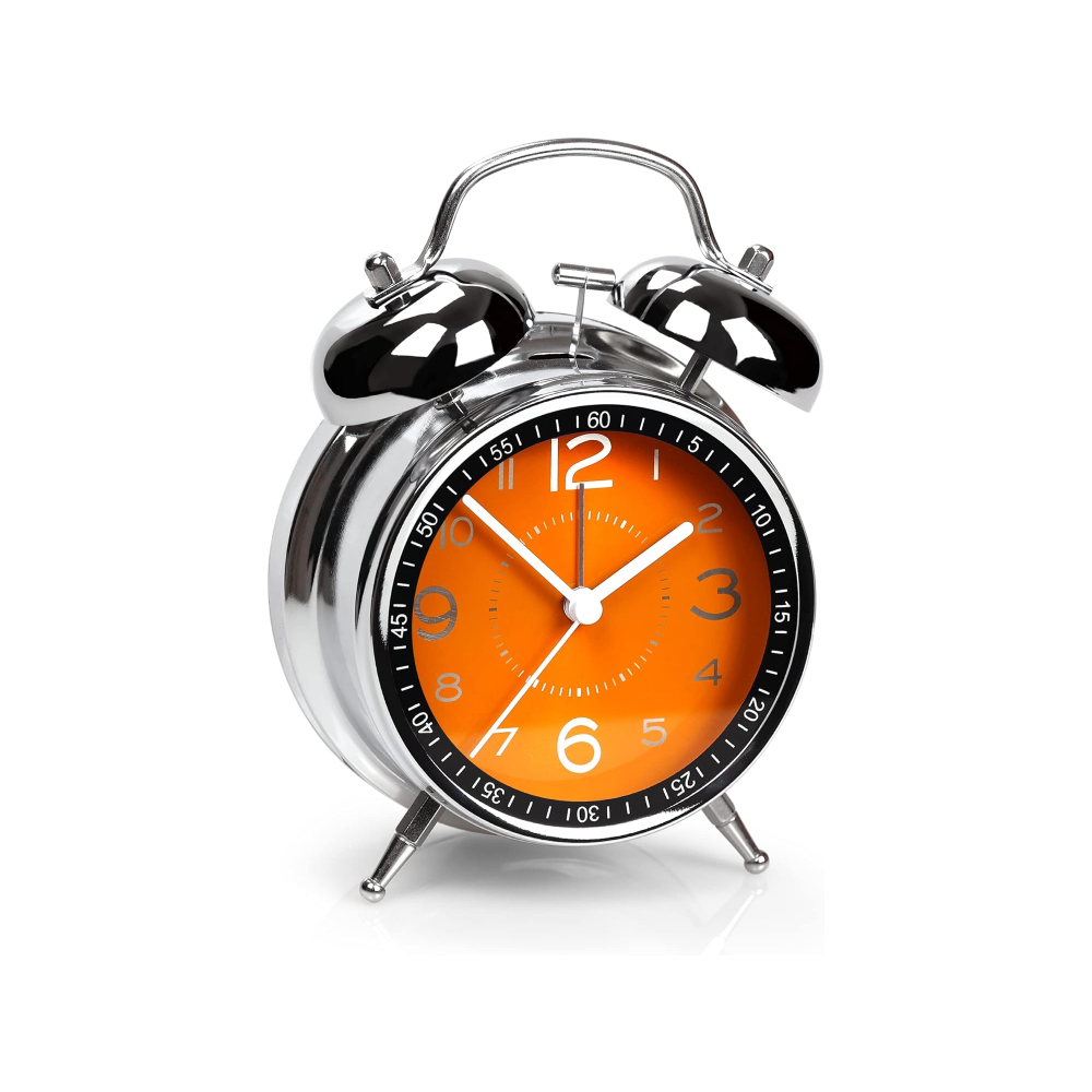 AYRELY Super Loud Alarm Clock - Orange