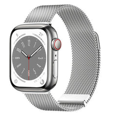 WIWU 38/40/41mm Braid Magnetic Watch Band Wi-WB005 Silver | WI-WB005-SLV