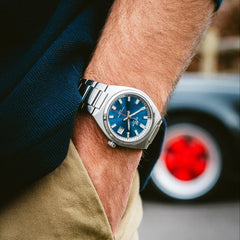 Casio Edifice Men Analog Watch - Silver Blue | EFB-109D-2AVDF