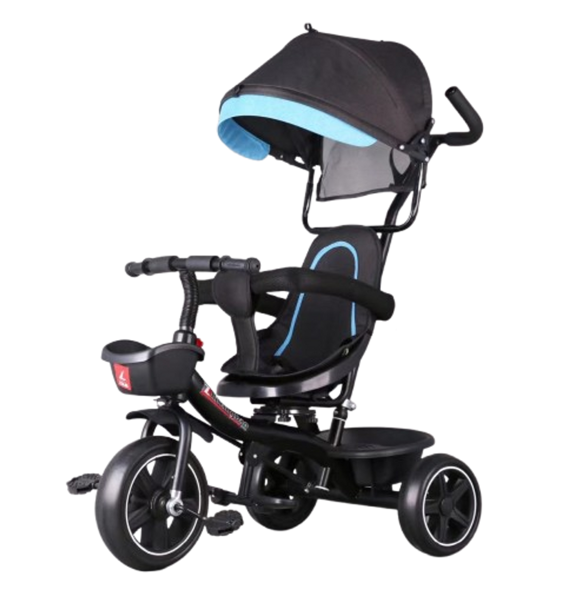 Multi-Stage Kids Push Trike Convertible Stroller with Parent Steering Handle | ZK-36-5