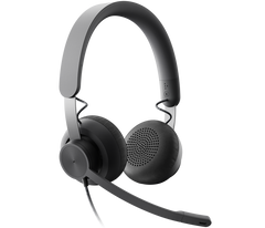 سماعة رأس Logitech Zone السلكية مع ميكروفون بخاصية إلغاء الضوضاء | 981-000875